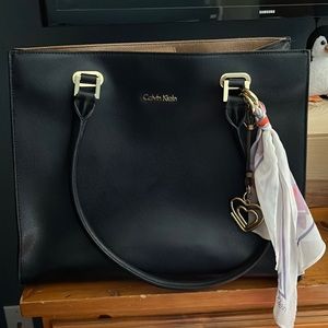 Black Calvin Klein tote